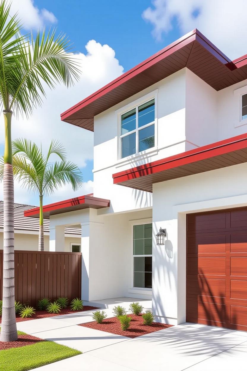 Professional soffit and fascia project in residential Orlando FL - Bubbles Enterprise