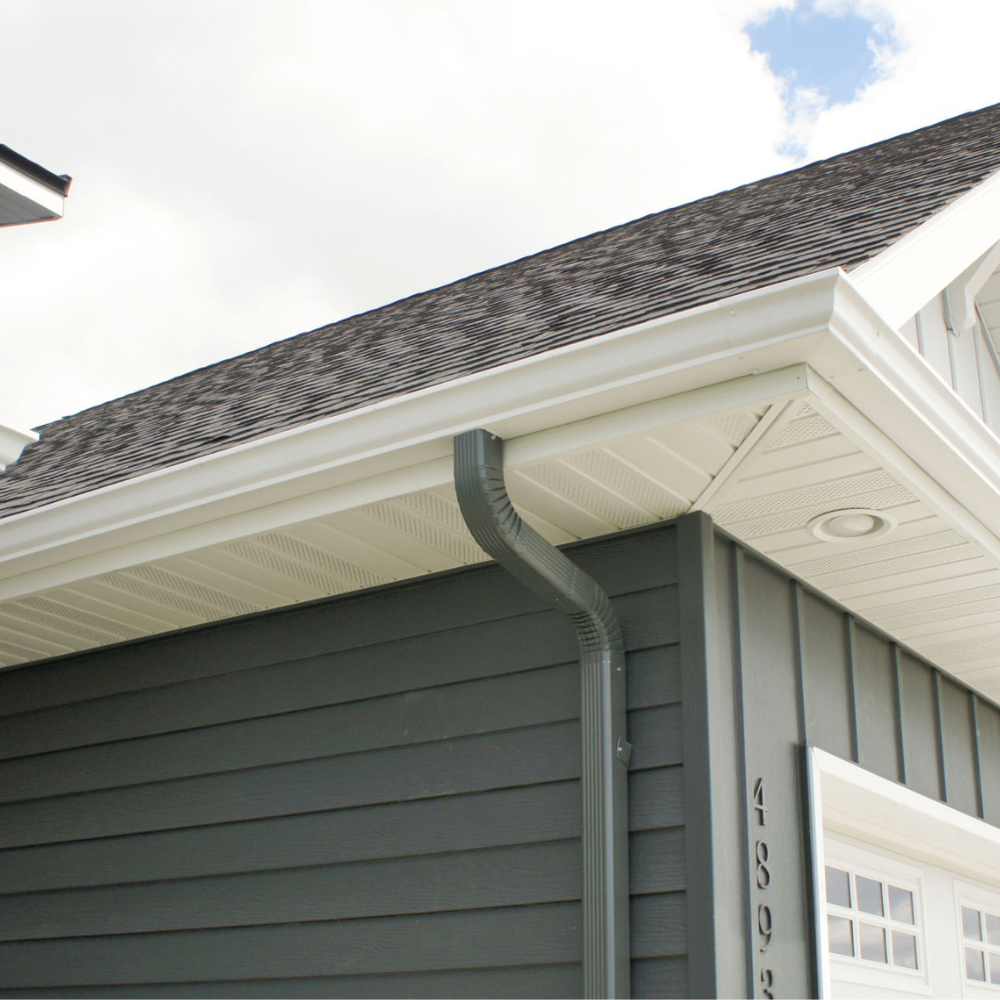 Bubble Soffit and Gutters
